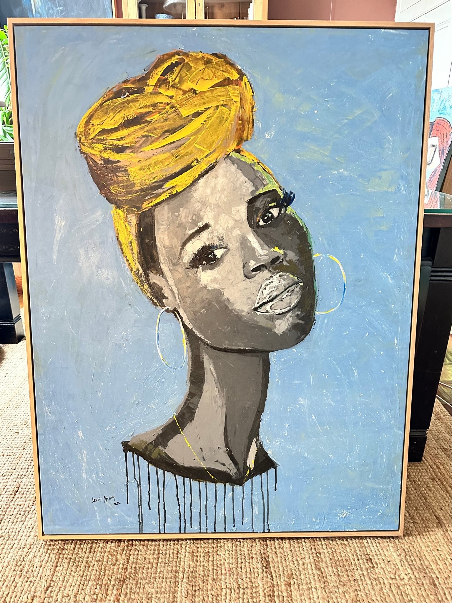 Saffron Gaze - Bibianna African Art Collective