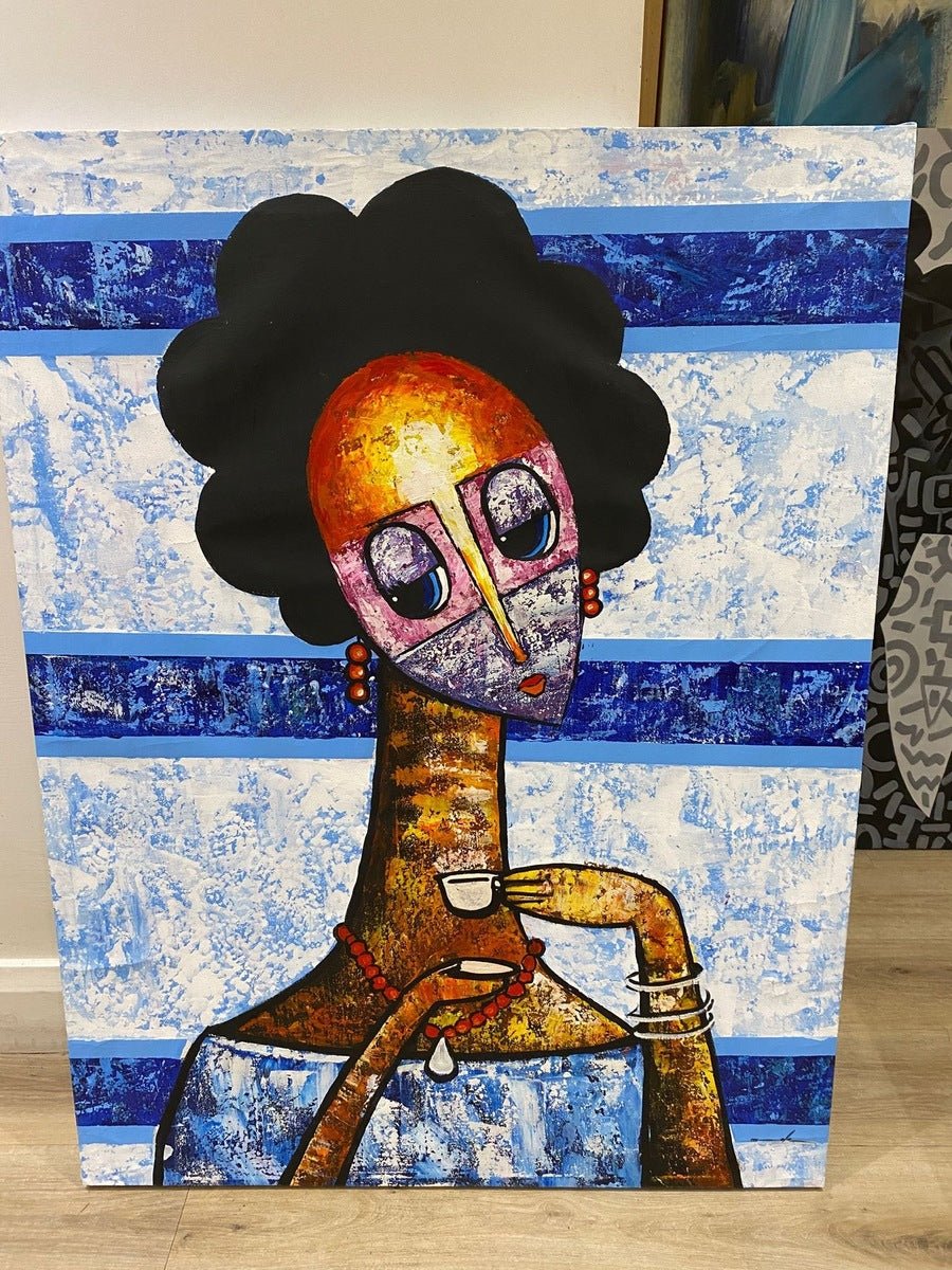 Sit With me - Bibianna African Art Collective