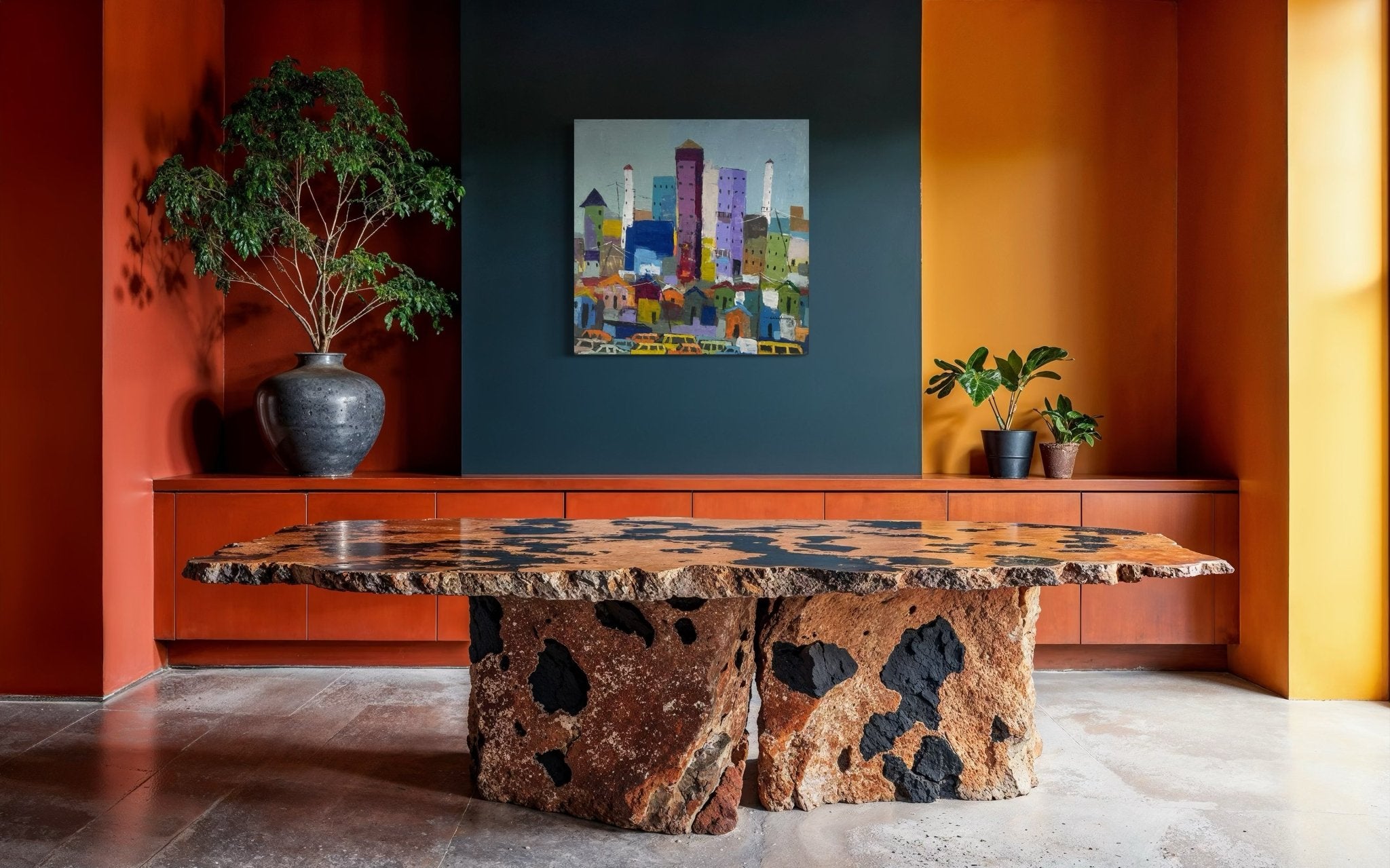 'Somewhere In Lagos City' - Bibianna African Art Collective