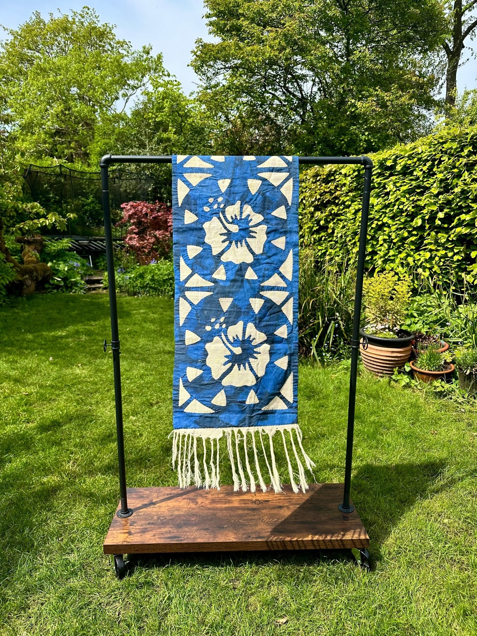 Table Runners Blue - Bibianna African Art Collective