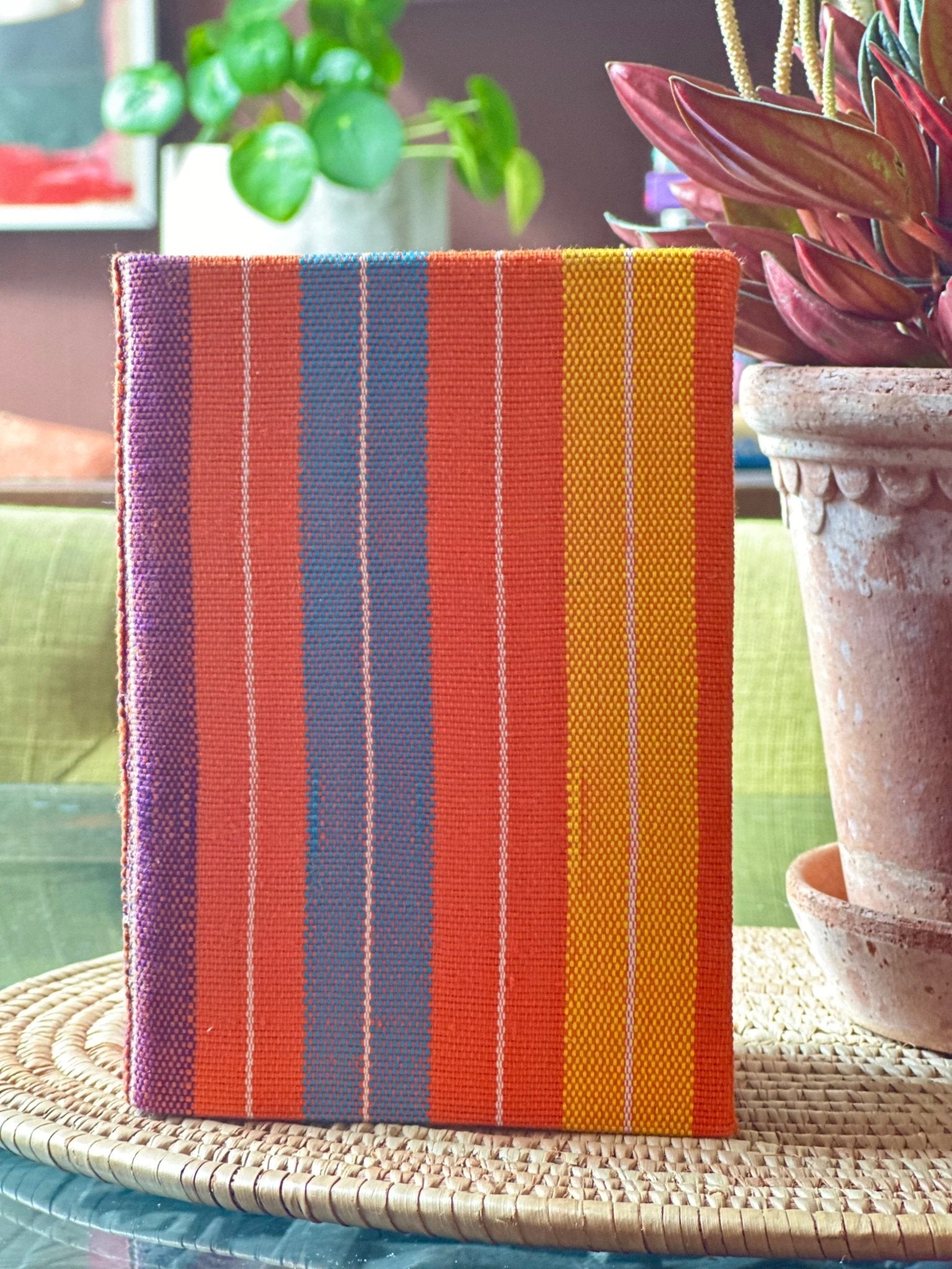 Textured Handmade Ashoke Notebooks - Bibianna African Art Collective