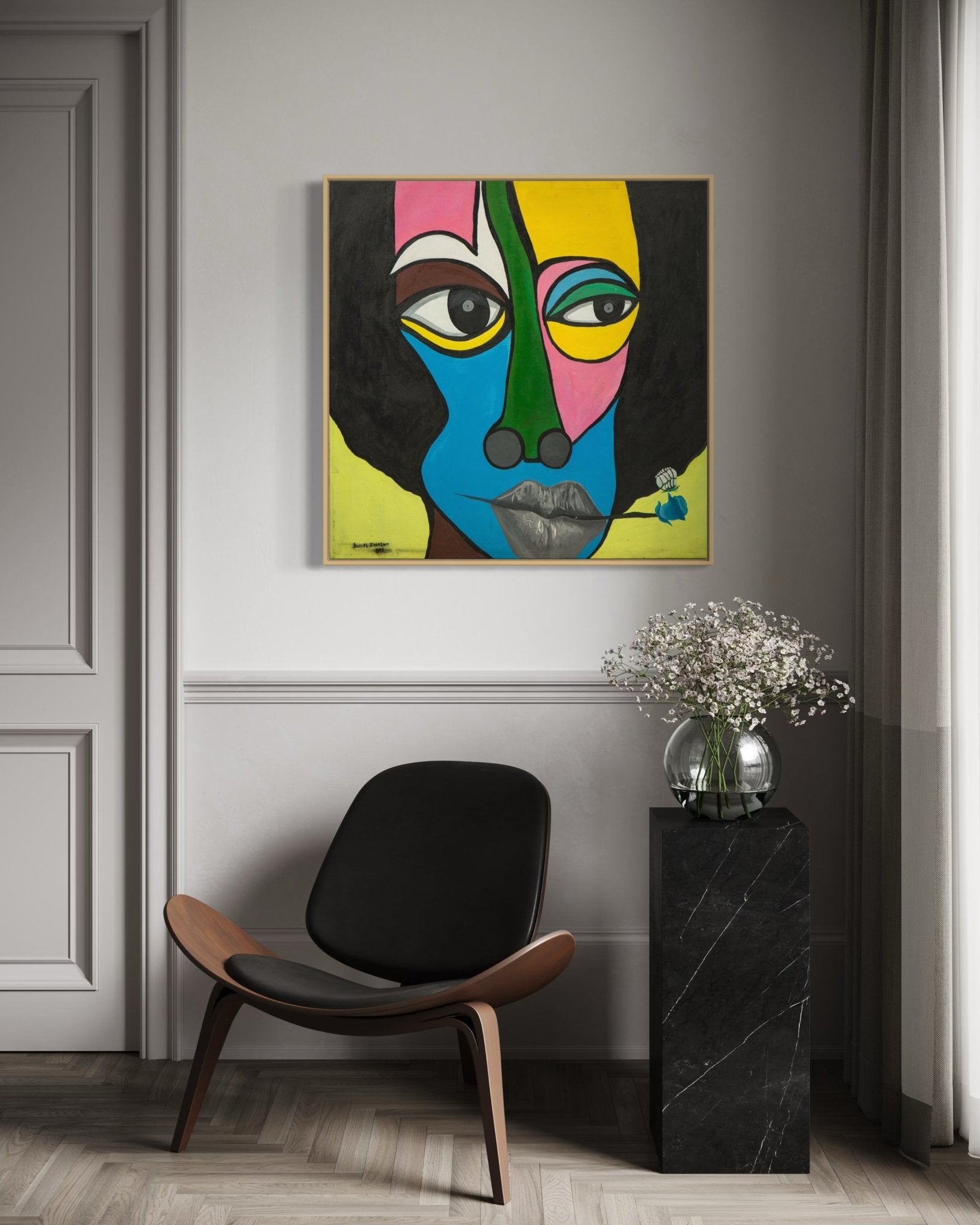 The Flowered Mouth - Bibianna African Art Collective