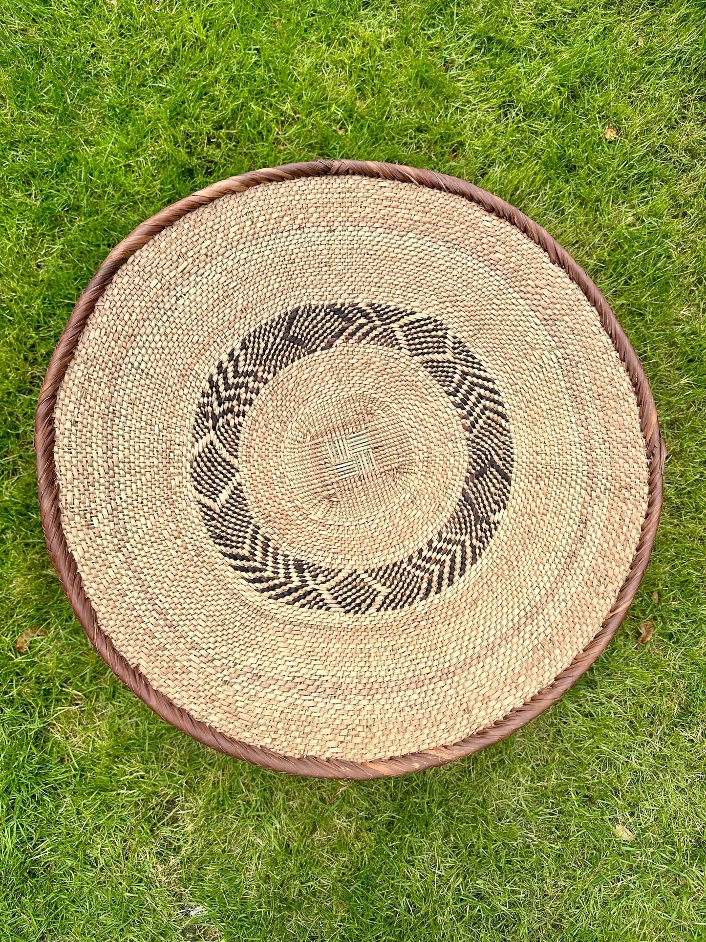 Tonga / Binga Basket Zimbabwean Wall Art (B) - Bibianna African Art Collective