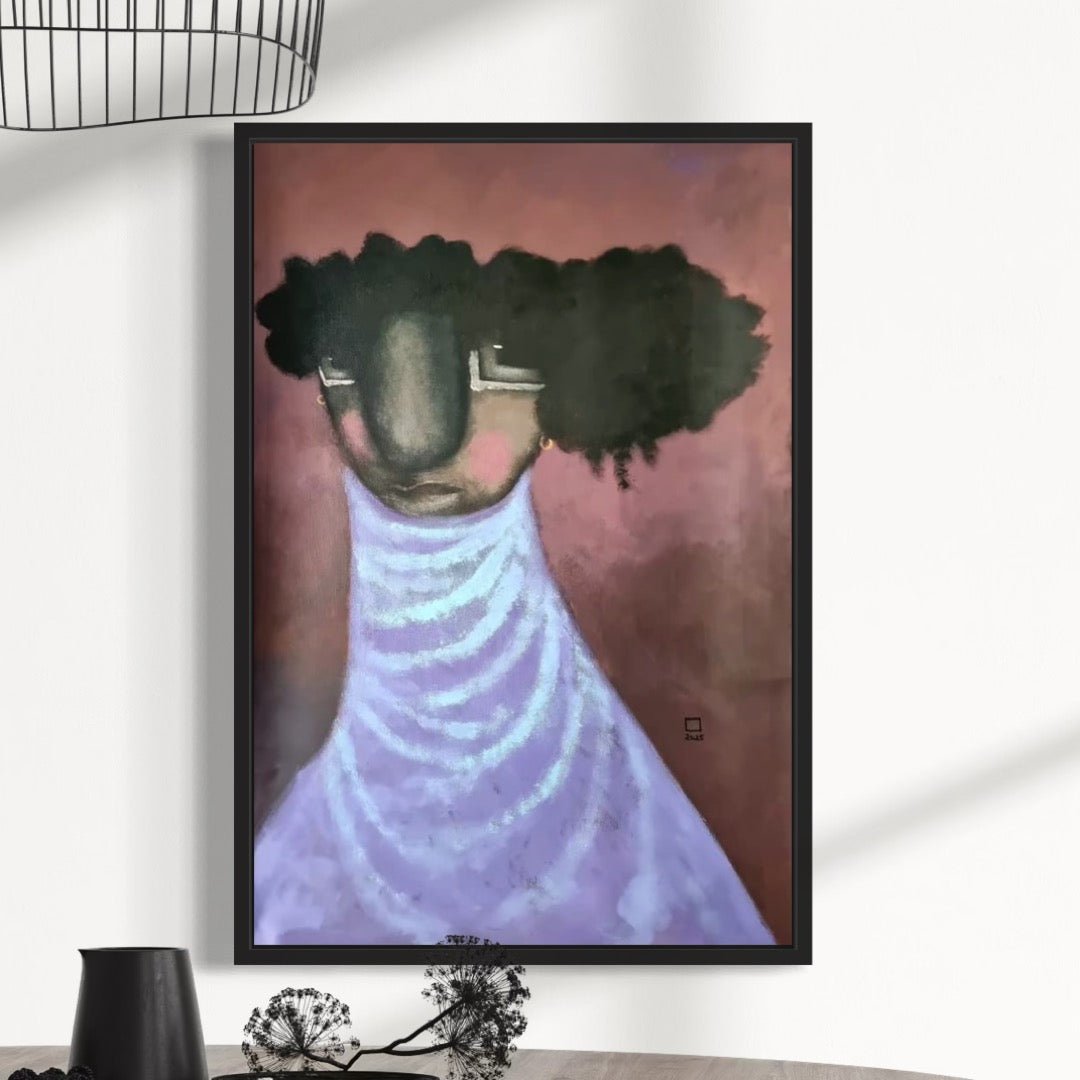 'Untitled' Portrait By Prince Obasi - Bibianna African Art Collective